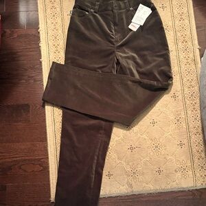 Ralph Lauren green Velvet Pants